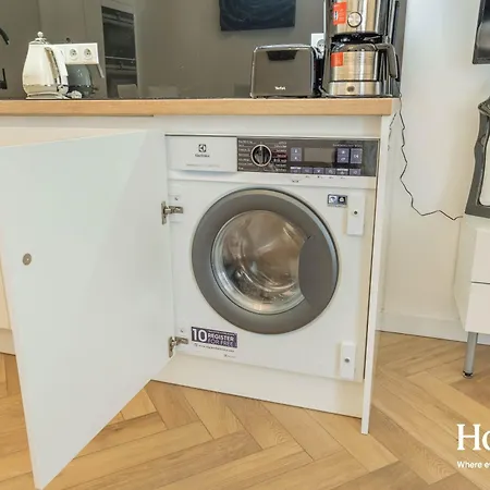 公寓 Velvet Rose-prague1-luxury-ac-quiet-netflix-washer 布拉格